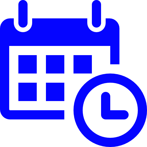 logo calendrier bleu